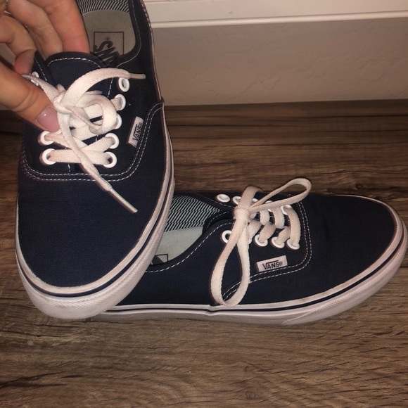 Navy OG Vans - Picture 1 of 4